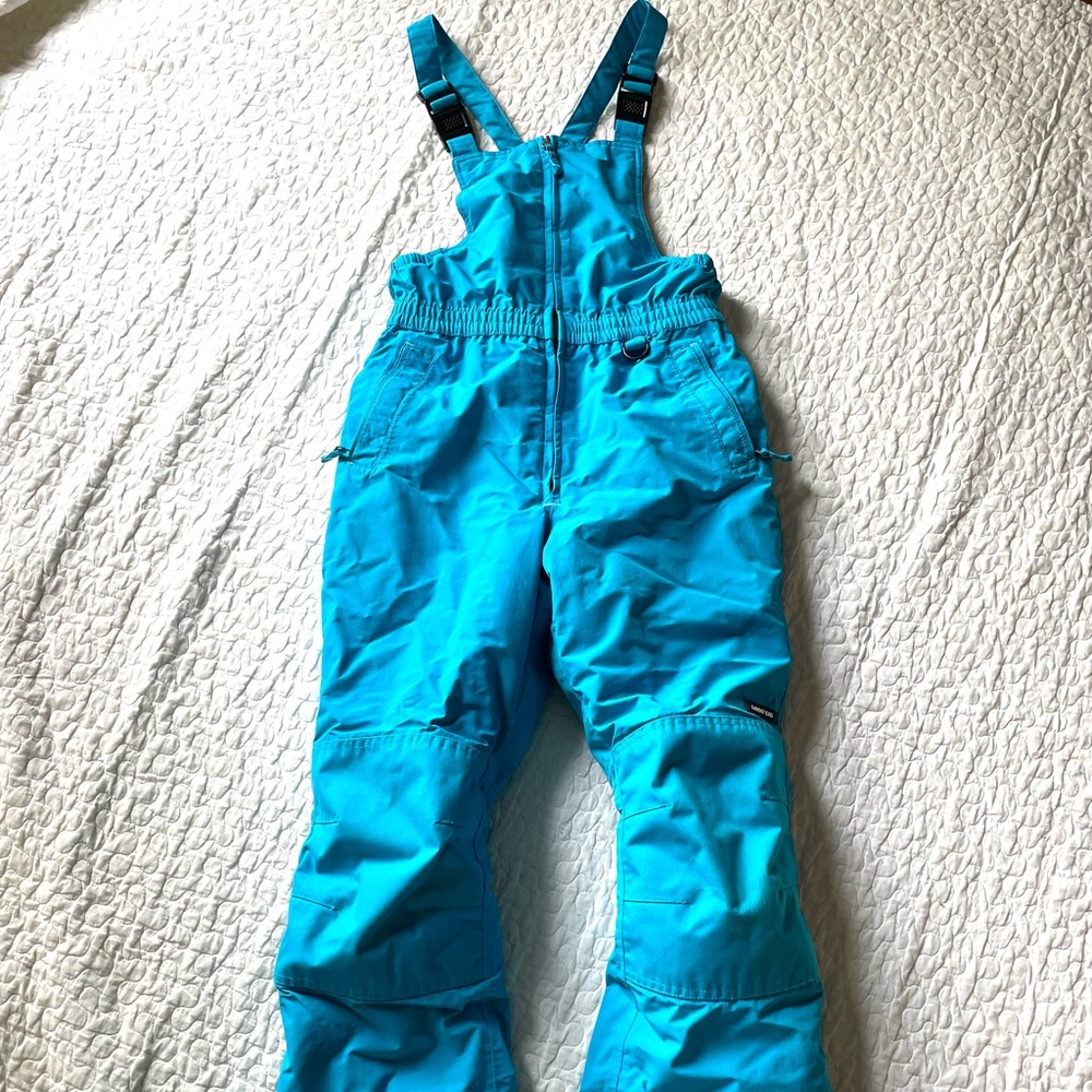 Lands End Blue snow pants kids size 12